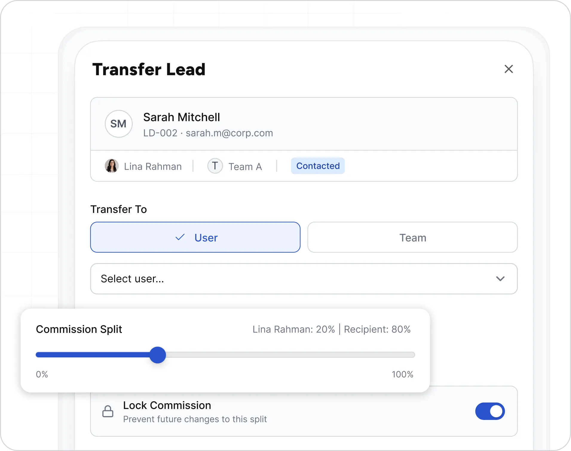 Lead Transfer